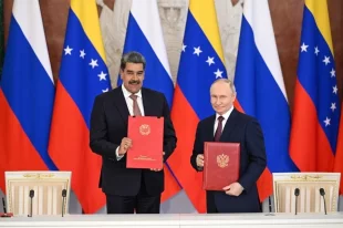 Владимир Путин и Николас Мадуро подписали договор о стратегическом партнерстве.