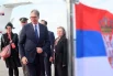 Президент Сербии Александр Вучич прибыл в Москву для участия в праздновании 80-летия Победы.