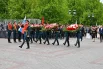 Венки из еловых ветвей, украшенные цветами и лентами, возложили у Могилы Неизвестного солдата в Александровском саду и у памятника Жукову на Манежной площади.