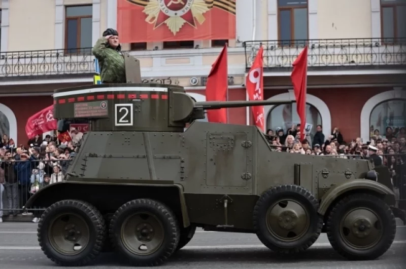 Бронеавтомобиль БА-3.
