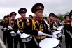 Военнослужащие на военном параде в честь 80-летия Победы в Великой Отечественной войне в Уссурийске.