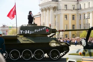 Легендарный танк Т-34.