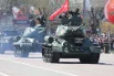 Военнослужащие на военном параде в честь 80-летия Победы в Великой Отечественной войне в Улан-Удэ.