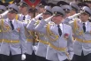 Военнослужащие на военном параде в честь 80-летия Победы в Великой Отечественной войне в Хабаровске.