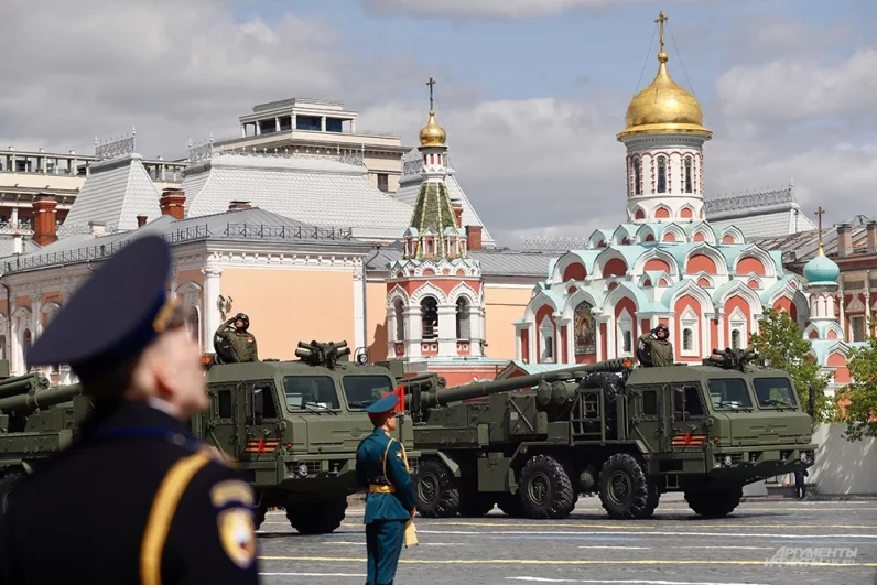 Парад Победы в Москве.