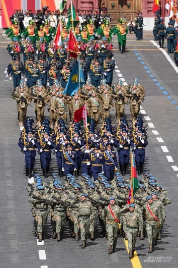 Парад Победы в Москве.