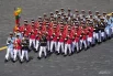 Военнослужащие Вооруженных сил Мьянмы на Красной площади в Москве на военном параде, посвященном 80-летию Победы в Великой Отечественной войне.
