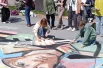 Дети разных возрастов участвовали в акции «Я рисую мелом».