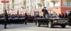 Командовал парадом заместитель командующего Северным флотом вице-адмирал Дмитрий Украинец. 