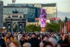 Поклонная гора стала одной из главных площадок празднования — торжественный концерт, выставки и салют.
