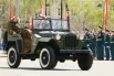 Была и отреставрированная техника военных лет.