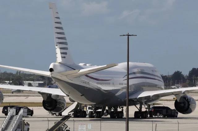 Boeing 747-8.