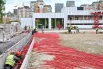 На прилегающей территории создадут тренажерные и игровые зоны.