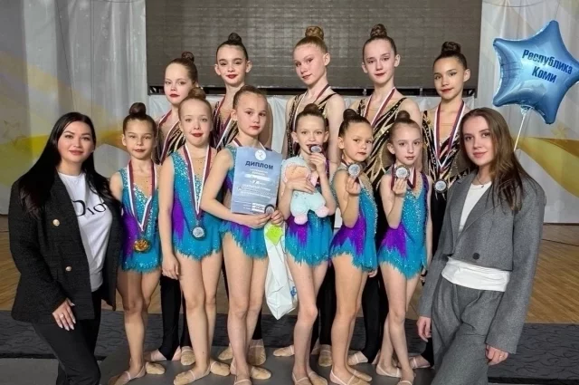 Юные гимнастки успешно выступили в Калининграде. 