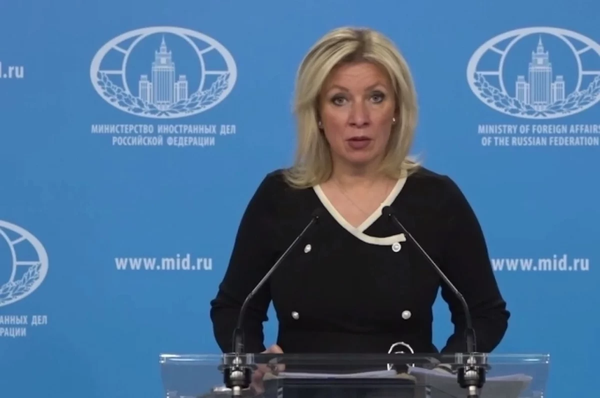 Захарова заявила, что Россия настроена на серьезные переговоры в Стамбуле