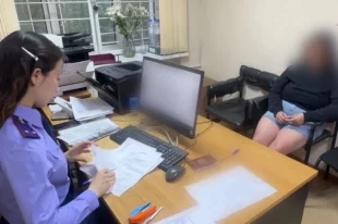 Одна из задержанных после ЧП.