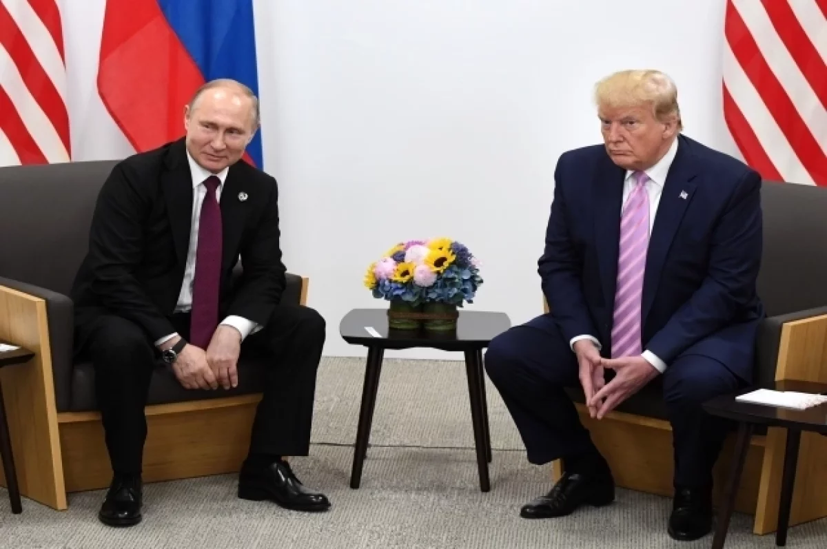 Трамп: в вопросе о мире ничего не произойдет, пока я не встречусь с Путиным