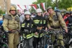 Участники Московского весеннего велофестиваля на Садовом кольце в Москве.