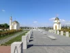 Территория Мемориального комплекса жертвам депортации.