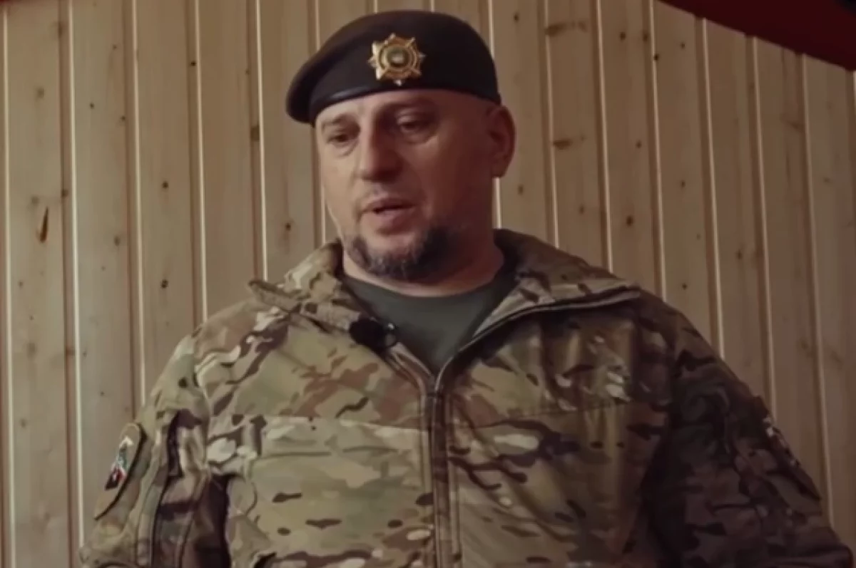 Алаудинов заявил, что в центре Сум на стене написали девиз спецназа «Ахмат»