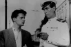 1957 год. Леонид Харитонов в фильме «Улица полна неожиданностей» в роли Василия Шанешкина.