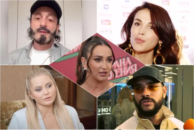 Илья Авербух, Сати Казанова, Тимати, Дана Борисова, Ольга Бузова.