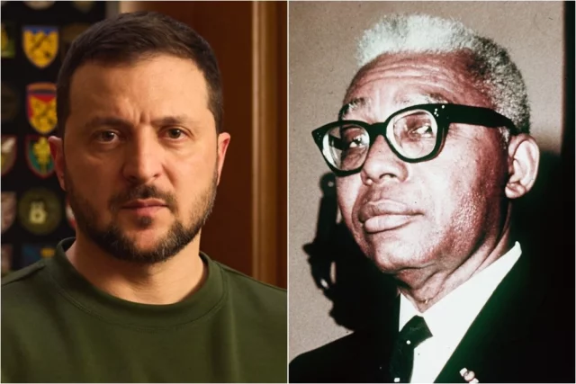 Владимир Зеленский, Франсуа Дювалье.