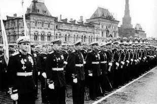 Красная площадь, 24 июня 1945 года.