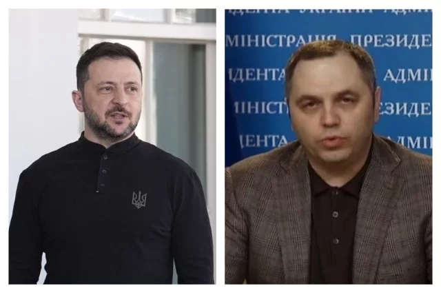 Владимир Зеленский и Андрей Портнов.