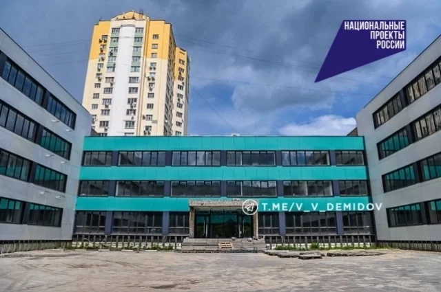 Новый облик средней школы № 48 в Белгороде.