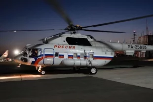 Вертолёт президента оказался в зоне атаки БПЛА.