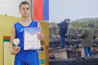 Подозреваемый в убийстве 4 детей занимался спортом. Он сам погиб в пожаре. 