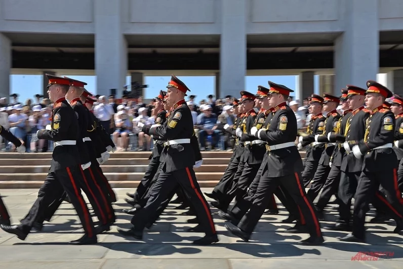 ⁠Парад кадет проходит с 2015 года.