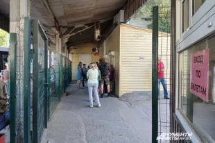 Помимо детей не смогли уехать и взрослые