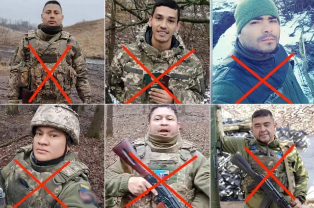 В Курской области были обнаружены тела шестерых наемников из Колумбии.