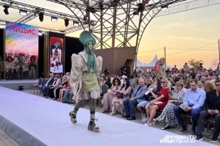 Коллекция Аркаим на Парижской неделе моды.