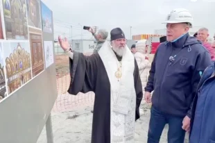Архиепископ Южно-Сахалинский и Курильский Никанор рассказал Валерию Лимаренко о будущем храме.