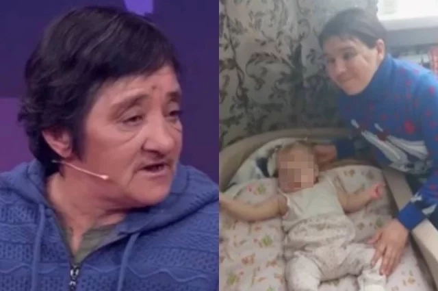 Слева на фото - Нина, мать Надежды, справа - Надежда с дочкой.