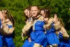 Горожан радовали не только песнями, но и танцами.