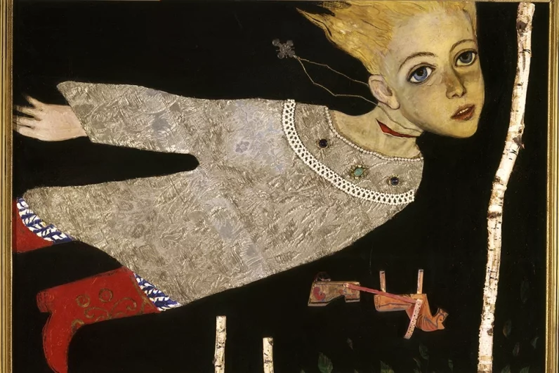 Художник Илья Глазунов. Картина «Царевич Дмитрий» 1967 год.