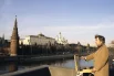 Народный художник СССР Илья Глазунов на этюдах. 