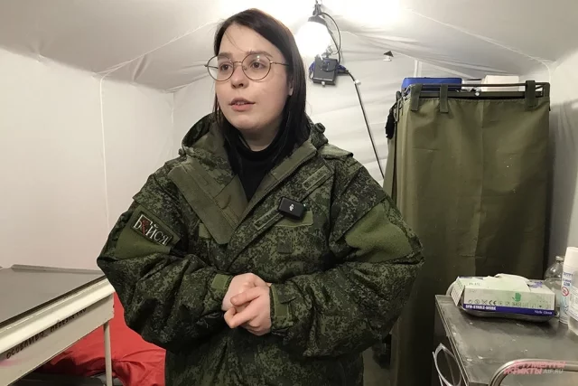 Малая третий год спасает раненых на СВО.