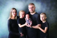 Четыре месяца назад семья Сгибневых стала многодетной.