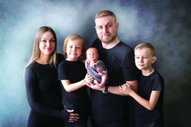 Четыре месяца назад семья Сгибневых стала многодетной.