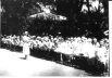 1925 год, артековская столовая — даже навеса пока нет.