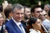Председатель ЛДПР, председатель комитета Государственной Думы РФ по международным делам Леонид Слуцкий.