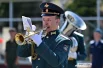 Военный оркестр всегда присутствует на таких мероприятиях.
