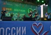 Музыканты исполнили все свои главные хиты: «Конь», «Солдат», «Позови меня», «Ты неси меня, река», «Атас», «Скворцы», «Там, за туманами».