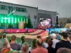 Зрители могли увидеть выступления по паркуру.