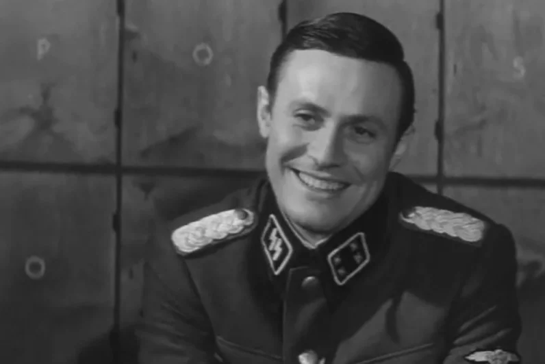 1967 год. Юрий Соломин в фильме «Сильные духом» в роли Геттеля.